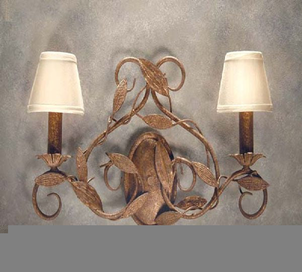 2nd Avenue Branches 74907.2.12H.ADA Wall Sconce Light - Pompeii Gold