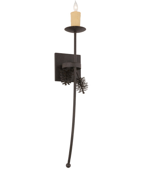 2nd Avenue Bechar 751025.1.32H.065T Wall Sconce Light - Chestnut