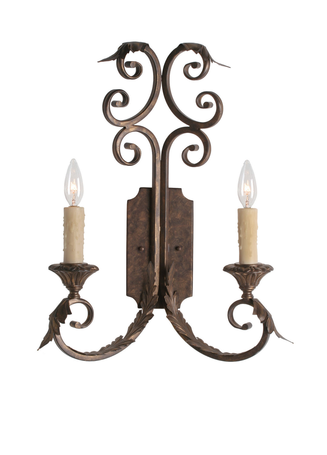 2nd Avenue Serratina 751120.2 Wall Sconce Light - Cajun Spice