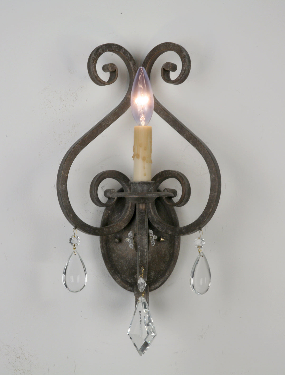 2nd Avenue Gia 751146.1.X Wall Sconce Light - Smoke