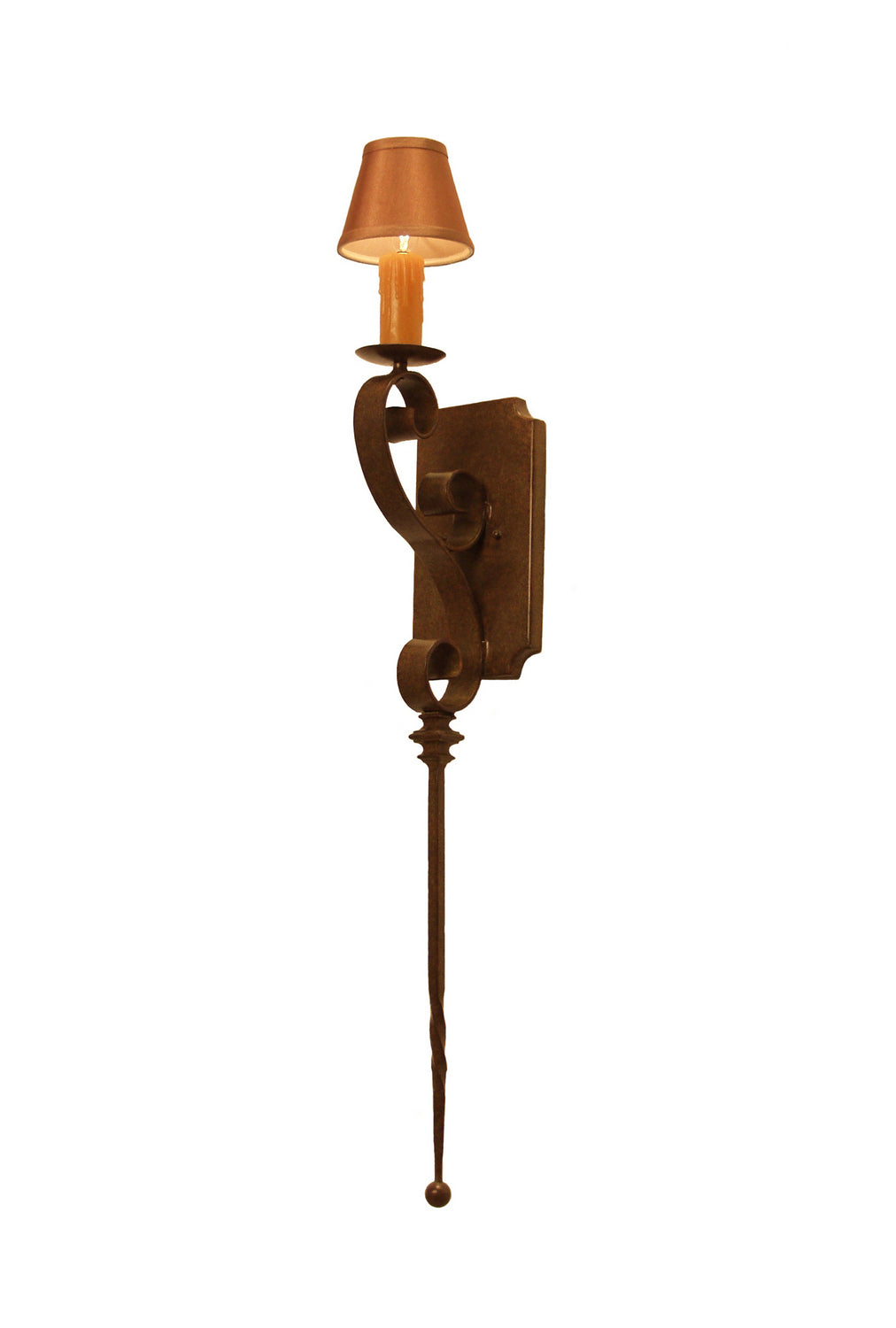 2nd Avenue Cipriana 751340.1 Wall Sconce Light - Organic Rust