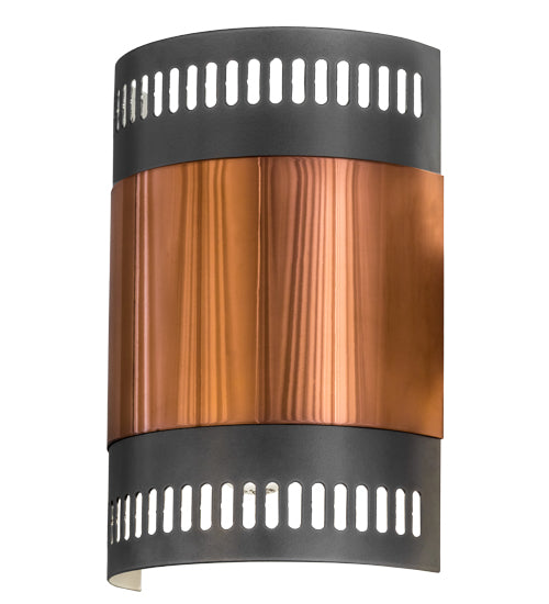 2nd Avenue Elements 75300.1.COP Wall Sconce Light - Nickel/Polished Copper