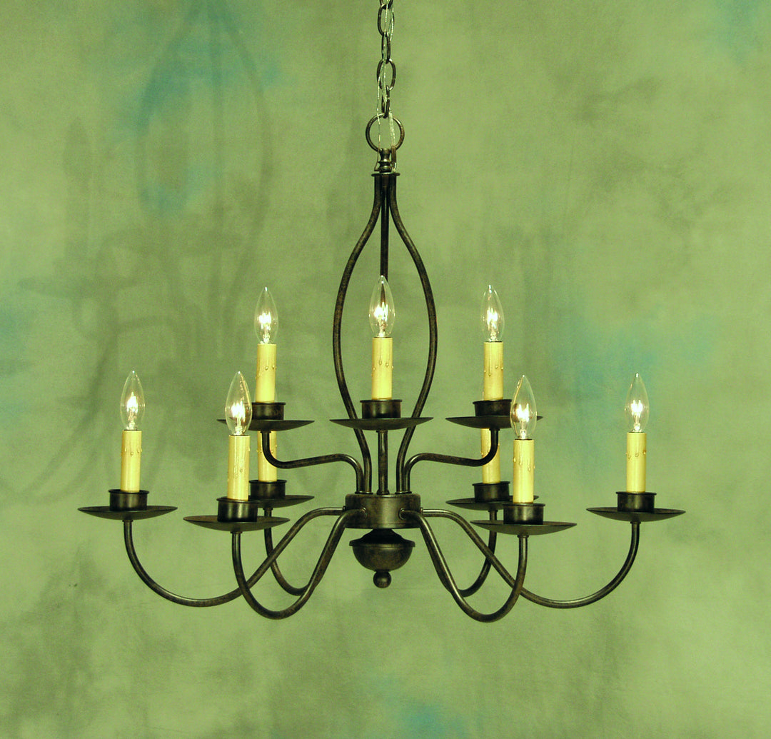 2nd Avenue Earl 8000.28.ES Chandelier Light - Rustic Iron