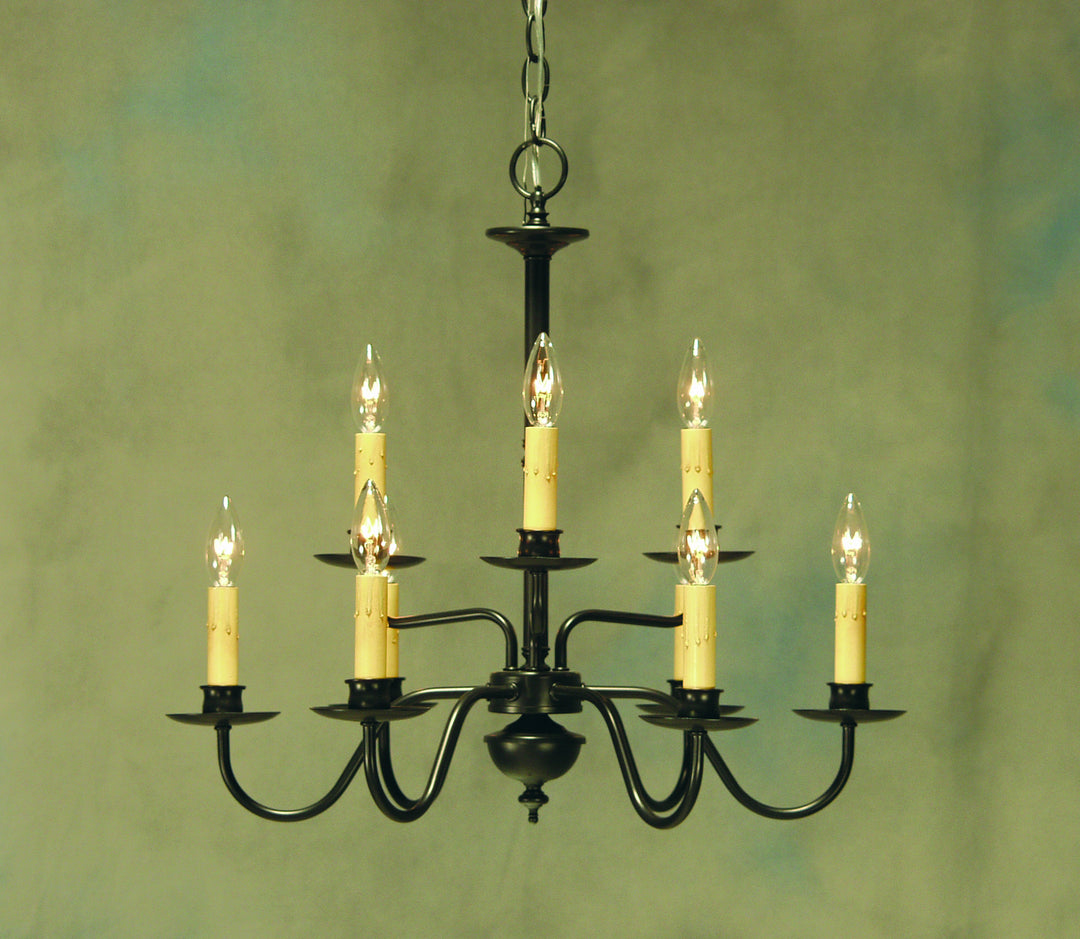 2nd Avenue Ean 8001.22.ES Chandelier Light - Blackwash