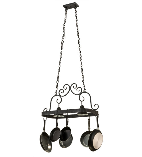 2nd Avenue Elana 8015.32.075U Pendant Light - Antique Iron Gate