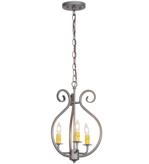 2nd Avenue Easton 8018.12.ES.CH.BP Chandelier Light - Blackened Pewter