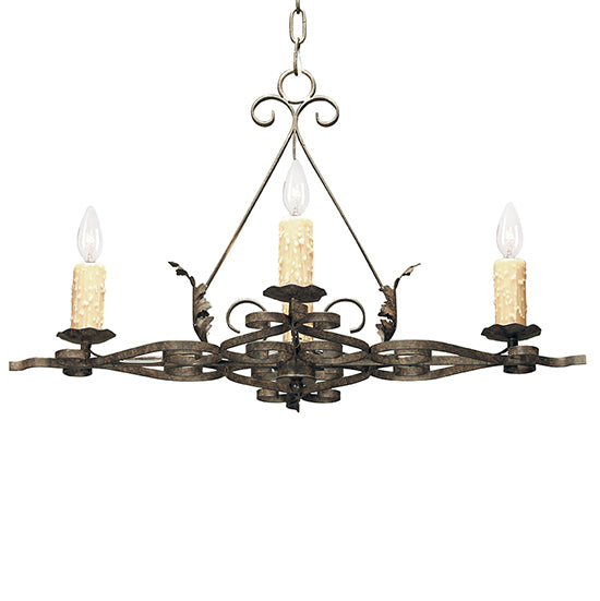 2nd Avenue Elianna 8020.28.ES Chandelier Light - Chestnut