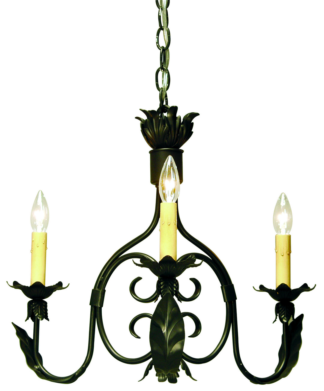 2nd Avenue Elyce 8024.22.ES Chandelier Light - Blackwash