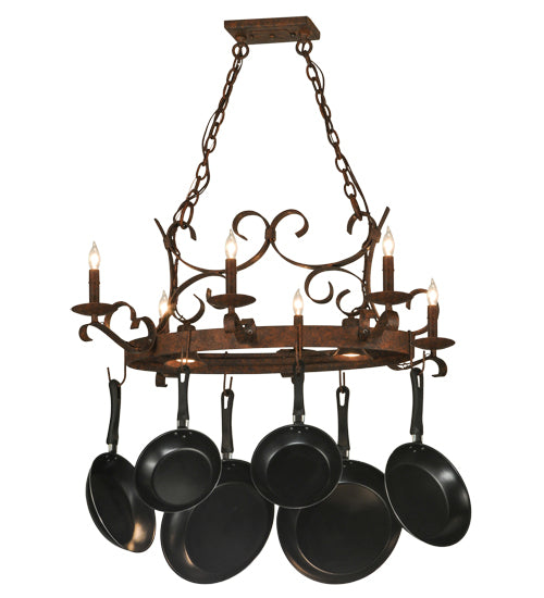 2nd Avenue Handforged 87029.36.DL.MOD Pendant Light - Rusty Nail