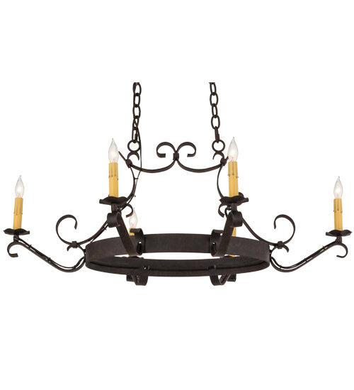 2nd Avenue Handforged 87029.38.065T Chandelier Light - Chestnut