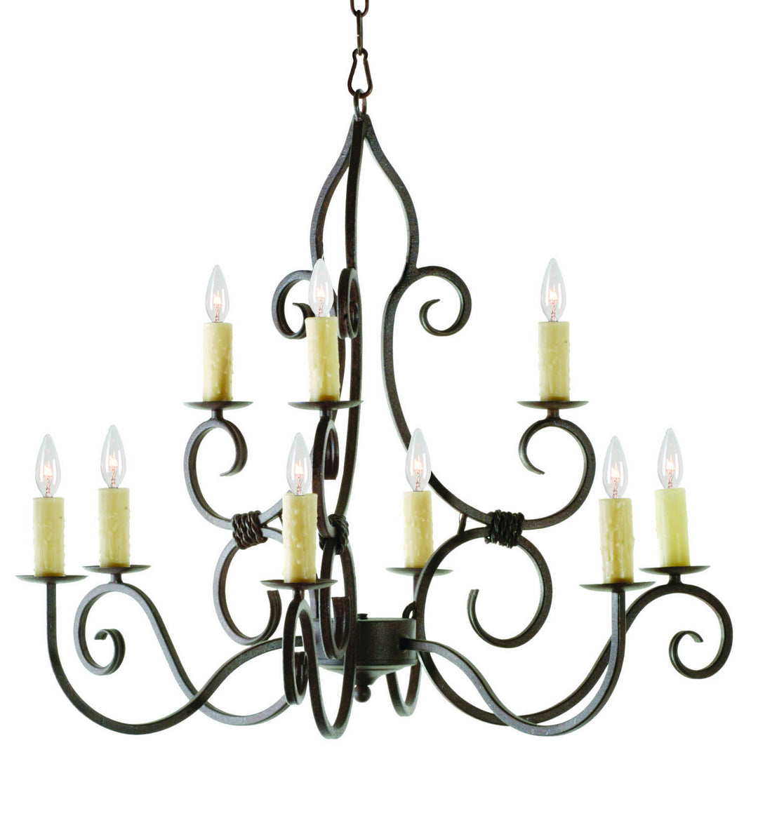 2nd Avenue Clayton 871027.36 Chandelier Light - Cajun Spice