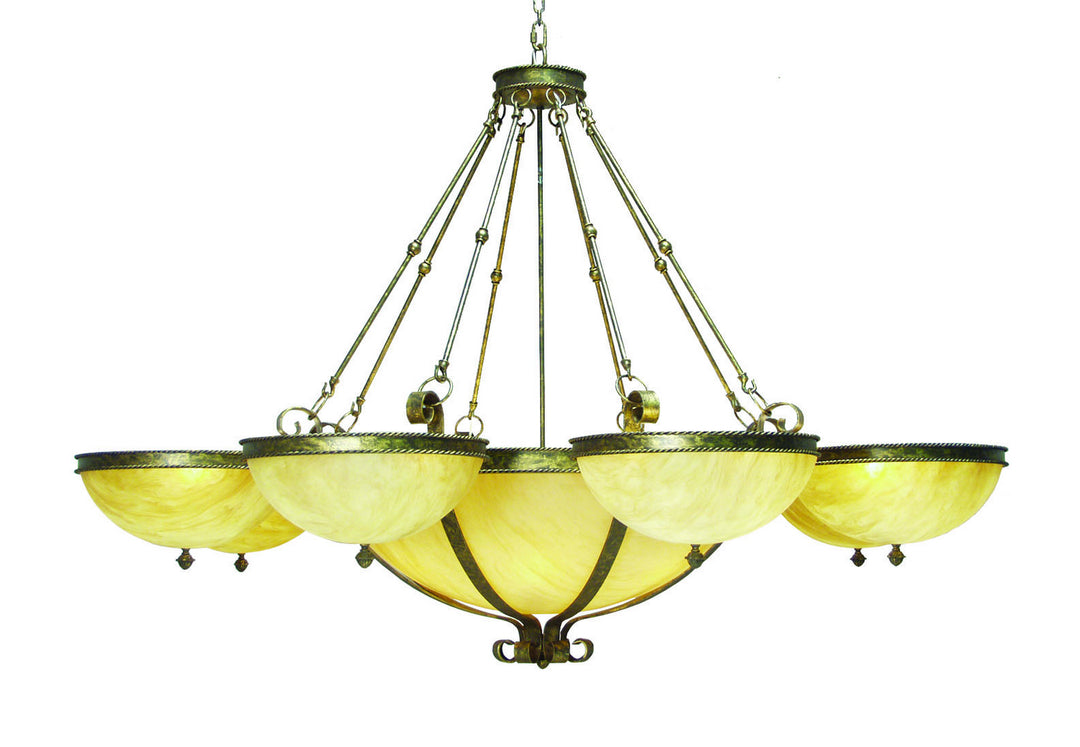 2nd Avenue Alonzo 871040.84 Chandelier Light - Cortez Gold