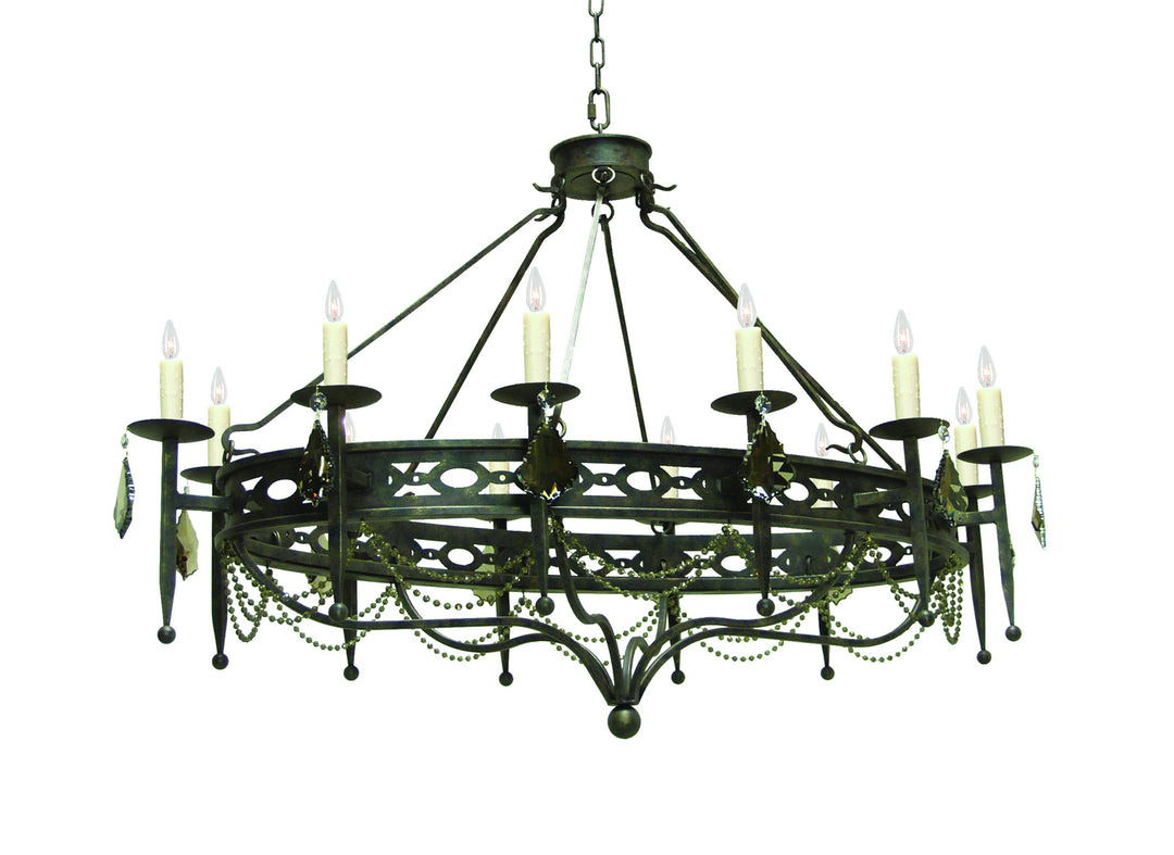 2nd Avenue Jasmine 871113.60.OV.X Chandelier Light - Antiquity