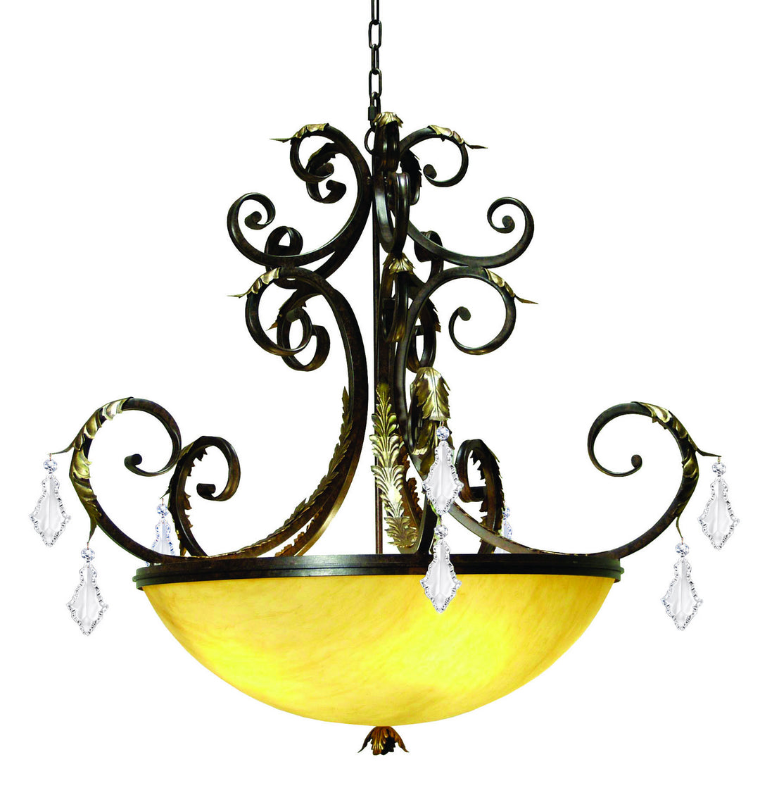 2nd Avenue Serratina 871120.43.CX Pendant Light - Cajun Spice