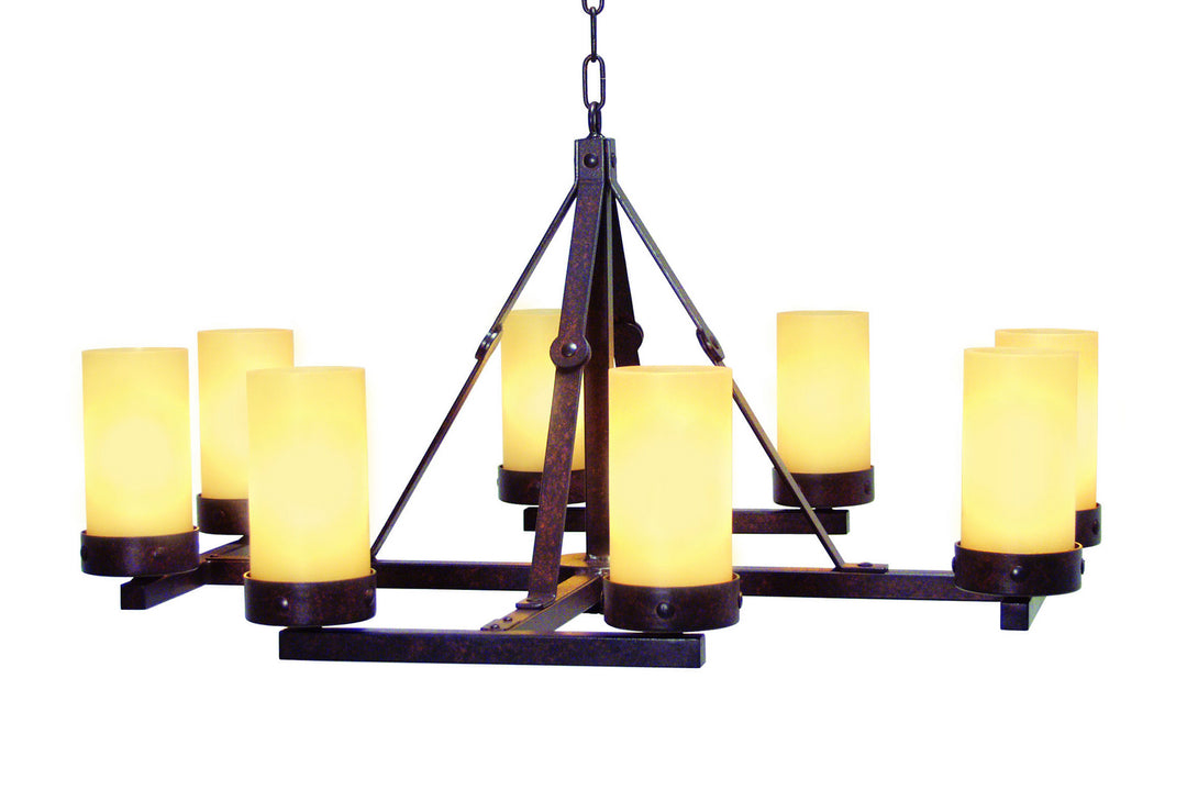 2nd Avenue Parker 871195.36 Chandelier Light - Rusty Nail