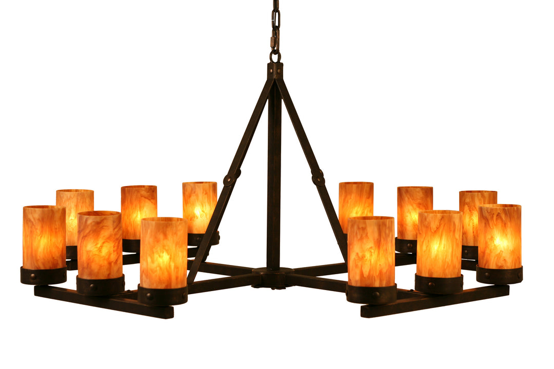 2nd Avenue Parker 871195.48 Chandelier Light - Rusty Nail