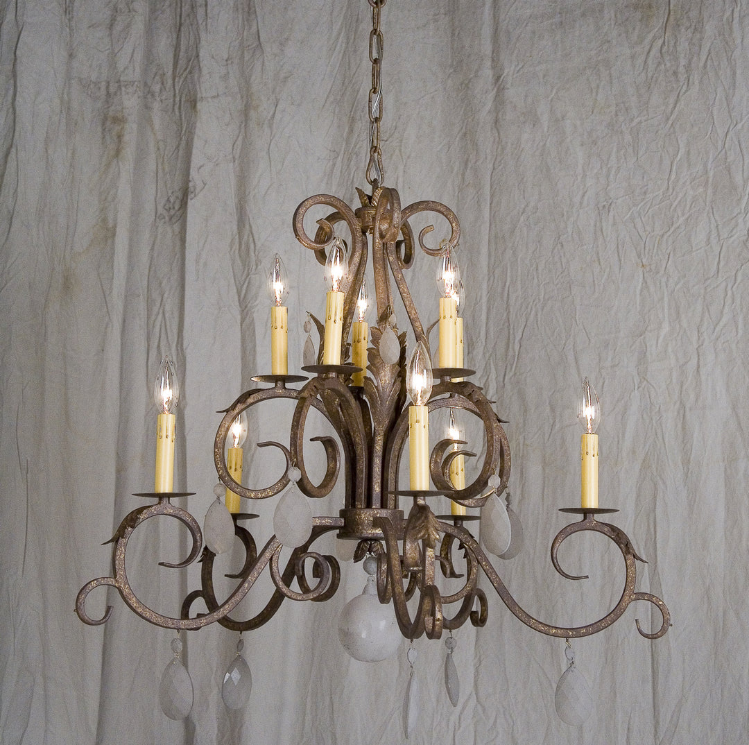 2nd Avenue Anassa 871198.32.2TR.X Chandelier Light - Pompeii Gold