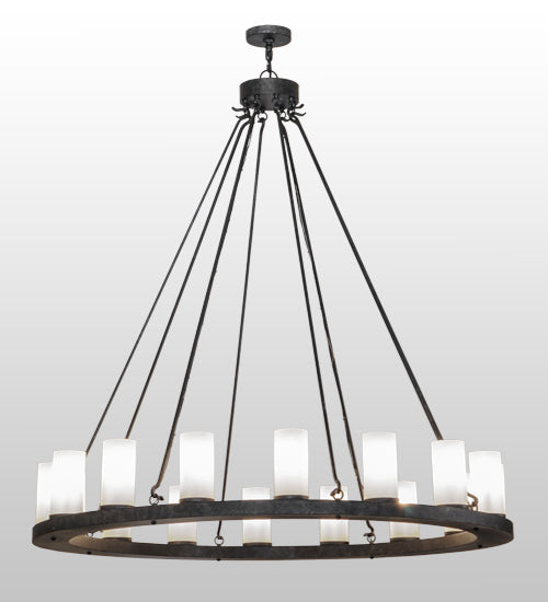 2nd Avenue Deina 871235.60.CYL Chandelier Light - Smoke