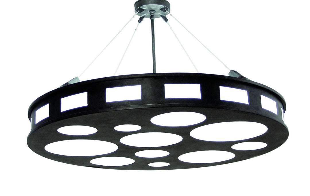 2nd Avenue Geo 871256.42 Pendant Light - Blackwash