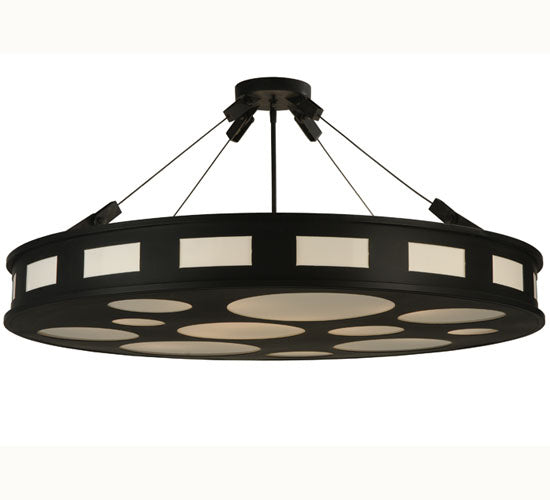 2nd Avenue Geo 871256.42.SF Ceiling Light - Blackwash