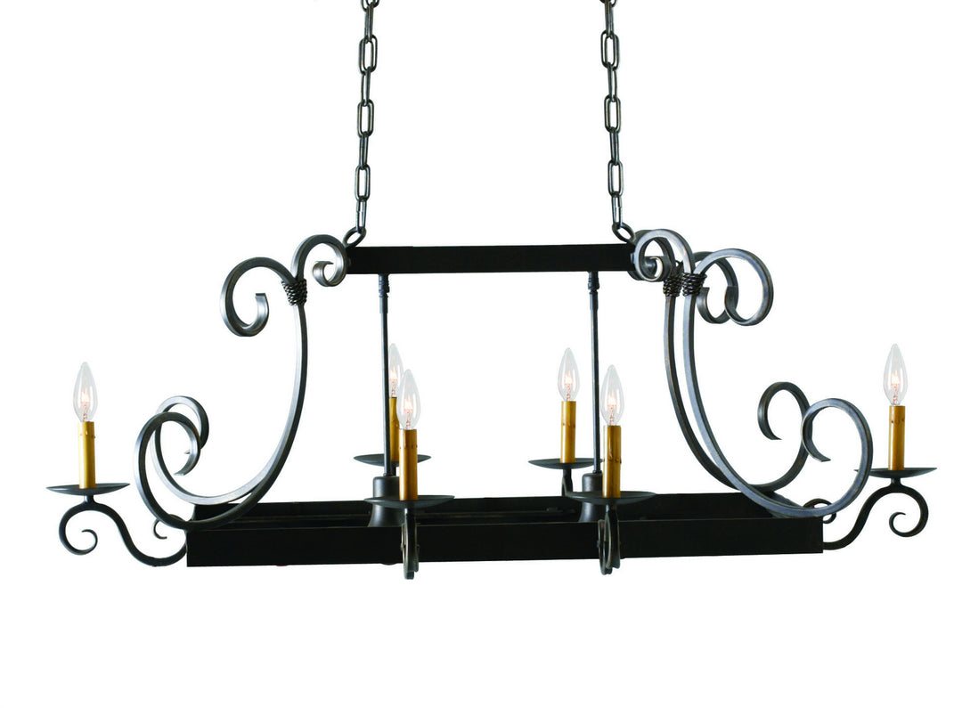 2nd Avenue Caiden 871272.48 Chandelier Light - Gilded Tobacco