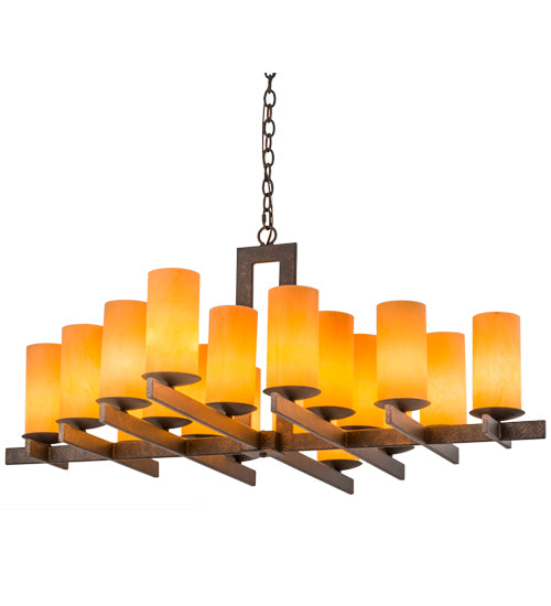 2nd Avenue Dante 871354.48 Chandelier Light - Gilded Tobacco