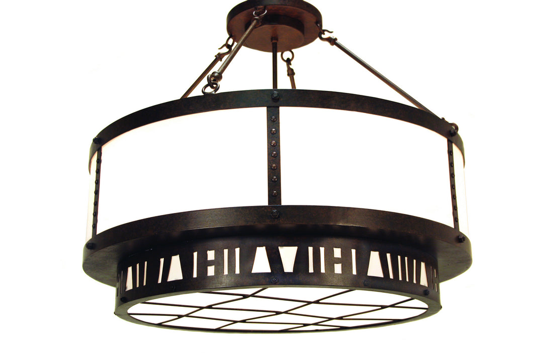 2nd Avenue Loma 871445.36 Chandelier Light - Gilded Tobacco