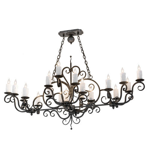 2nd Avenue Kean 871479.60.071U Chandelier Light - Smoke