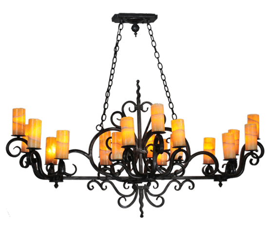 2nd Avenue Kean 871479.60.CAL Chandelier Light - Blackwash