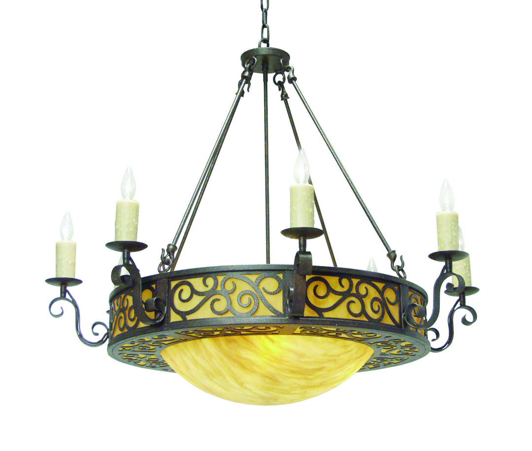 2nd Avenue Delano 871486.42 Chandelier Light - Cajun Spice