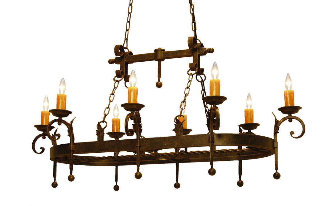 2nd Avenue Andorra 871492.54 Chandelier Light - Gilded Tobacco