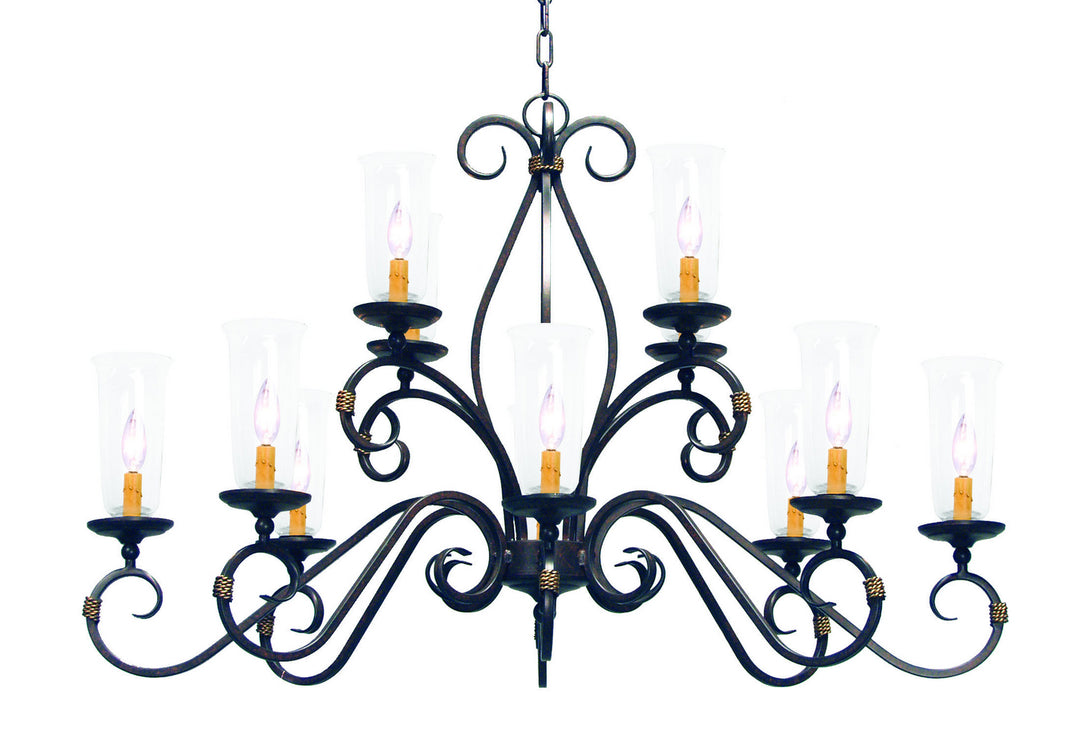 2nd Avenue Zola 871500.48 Chandelier Light - Cajun Spice