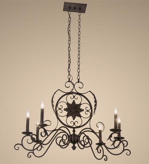 2nd Avenue Christabel 87187.36 Chandelier Light - Cajun Spice