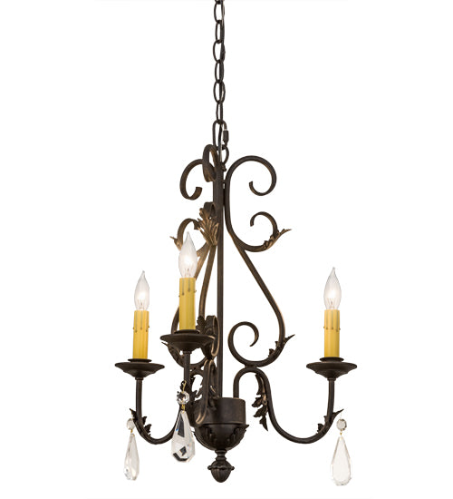 2nd Avenue French Elegance 87400.18.CX.065T Chandelier Light - Chestnut