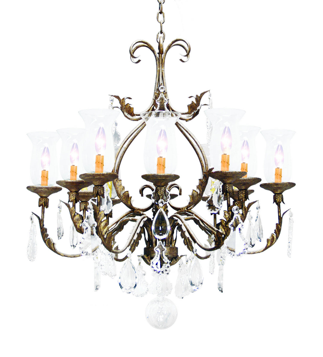 2nd Avenue French Elegance 87400.36.X Chandelier Light - Antiquity
