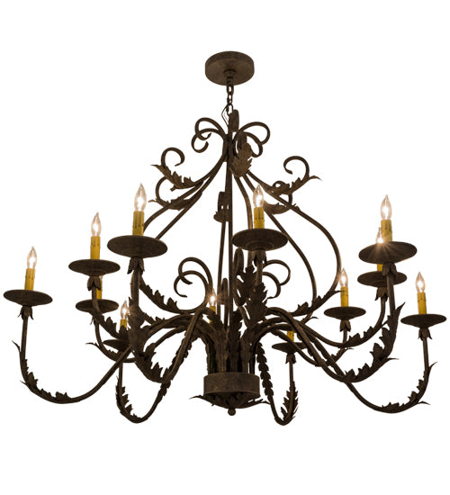 2nd Avenue French Elegance 87400.48.073T Chandelier Light - Antiquity