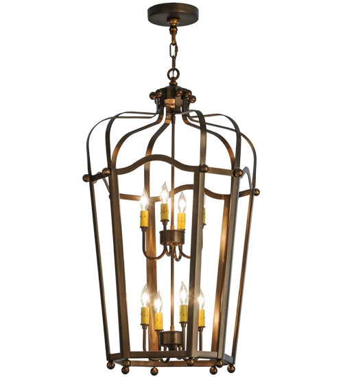 2nd Avenue Citadel 87406.18.2TIER Pendant Light - Antique Copper