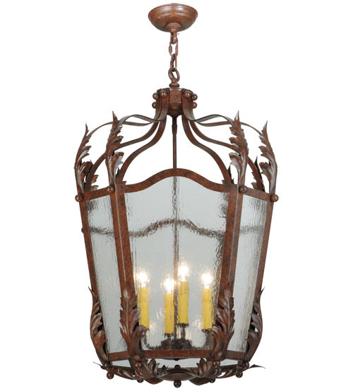 2nd Avenue Citadel 87406.18.LEAVES Pendant Light - Rusty Nail