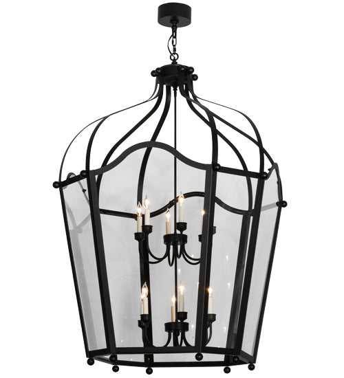 2nd Avenue Citadel 87406.36.BT Pendant Light - Textured Black