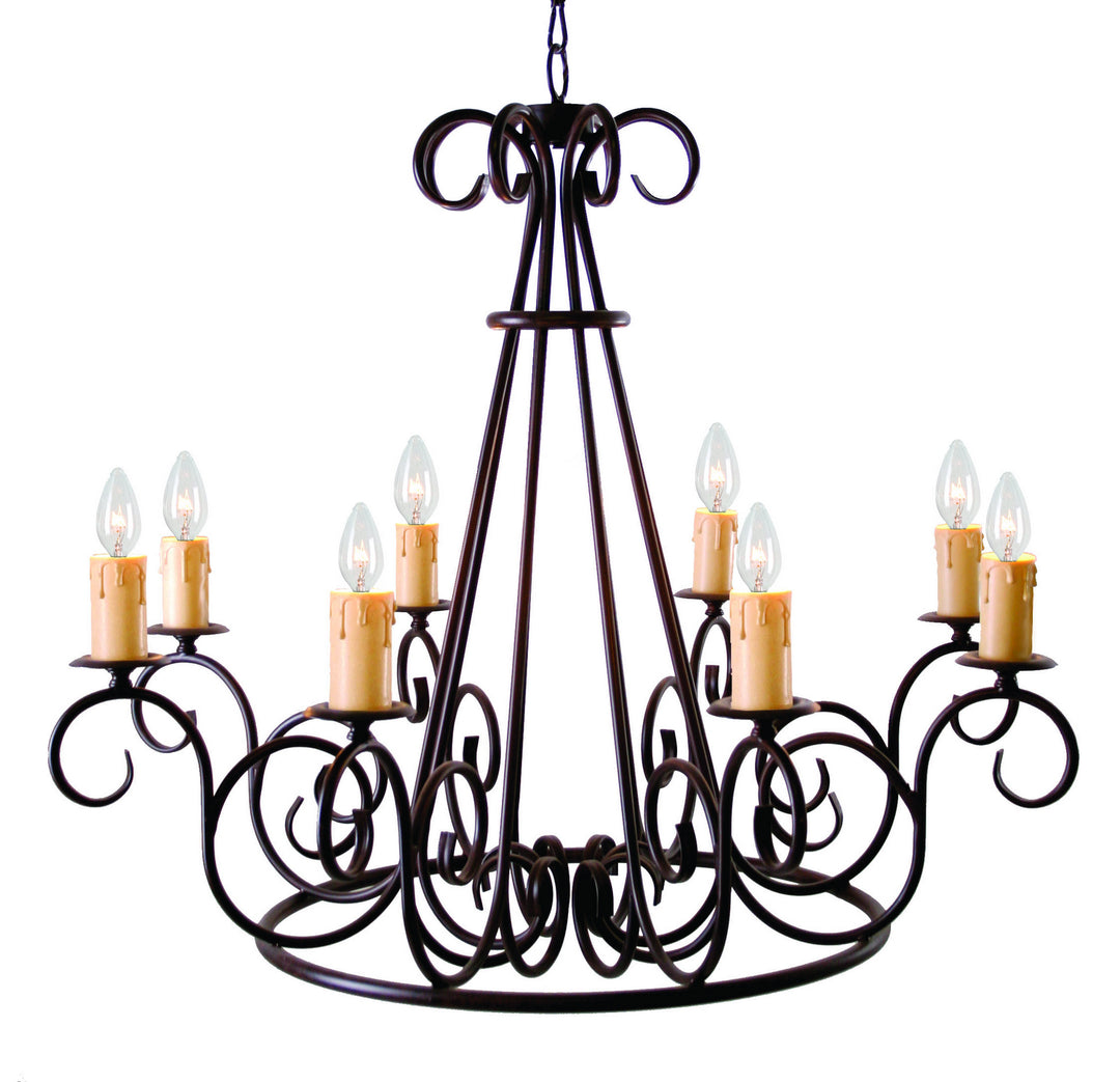 2nd Avenue Marguerite 87479.42 Chandelier Light - Rustic Iron