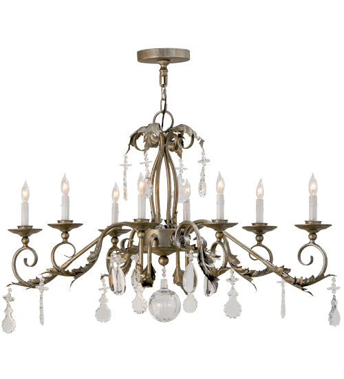 2nd Avenue Windsor 87636.42.X.1TR Chandelier Light - Antique Silver