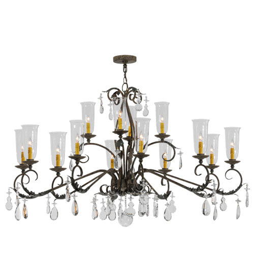 2nd Avenue Windsor 87636.60.48.X Chandelier Light - French Bronze