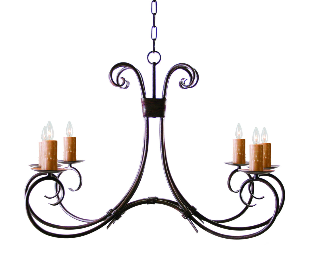 2nd Avenue Elon 87674.36 Chandelier Light - Rusty Nail