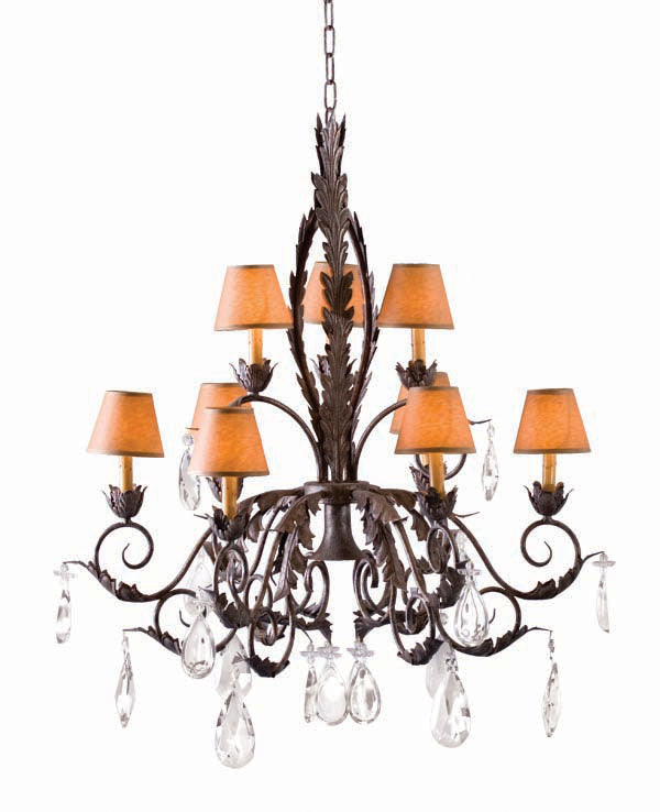 2nd Avenue Country French 87692.36.X Chandelier Light - Cajun Spice