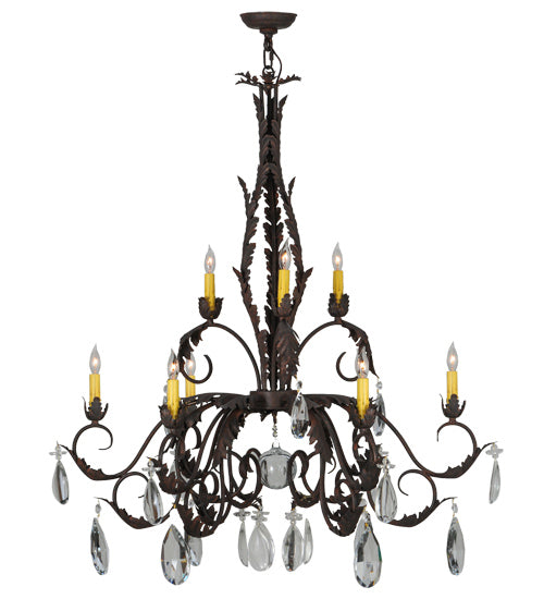 2nd Avenue New Country French 87692.36.X.BALL Chandelier Light - Cajun Spice Textured