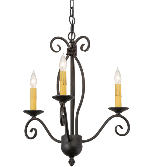 2nd Avenue Sienna 87698.18.19H.065T Chandelier Light - Chestnut