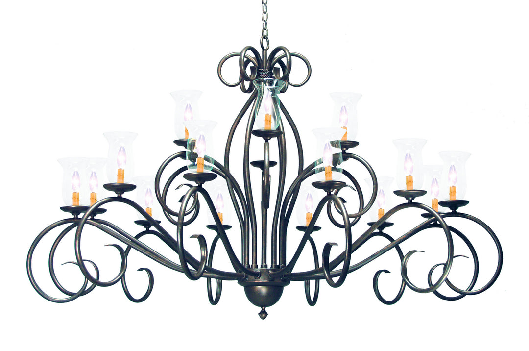 2nd Avenue Sienna 87698.72.2TR Chandelier Light - Gilded Tobacco