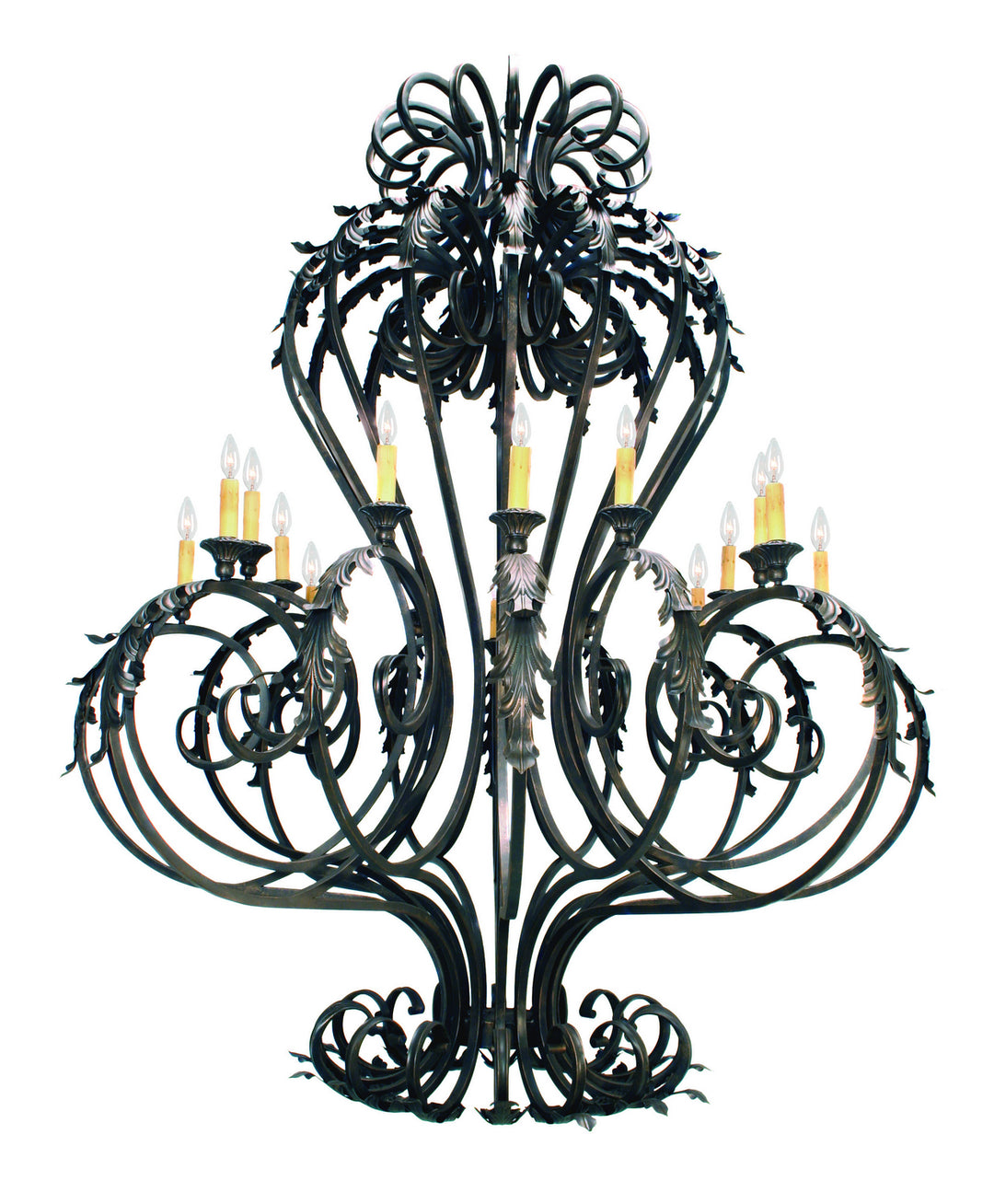 2nd Avenue Josephine 87835.72.ST Chandelier Light - Gilded Tobacco