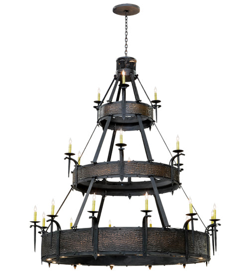 2nd Avenue Costello S18611-10 Chandelier Light - Costello Black