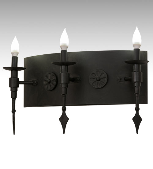 2nd Avenue Warwick S6455-8 Wall Sconce Light - Costello Black